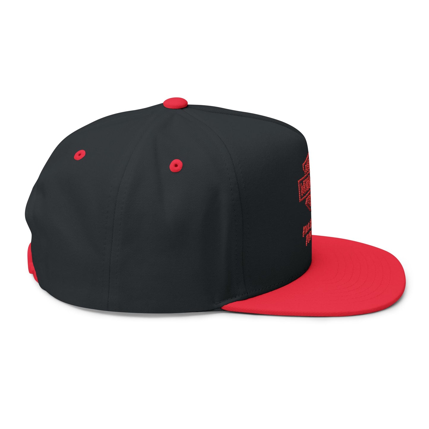 Embroidered Flat Bill Cap – Ride with Purpose