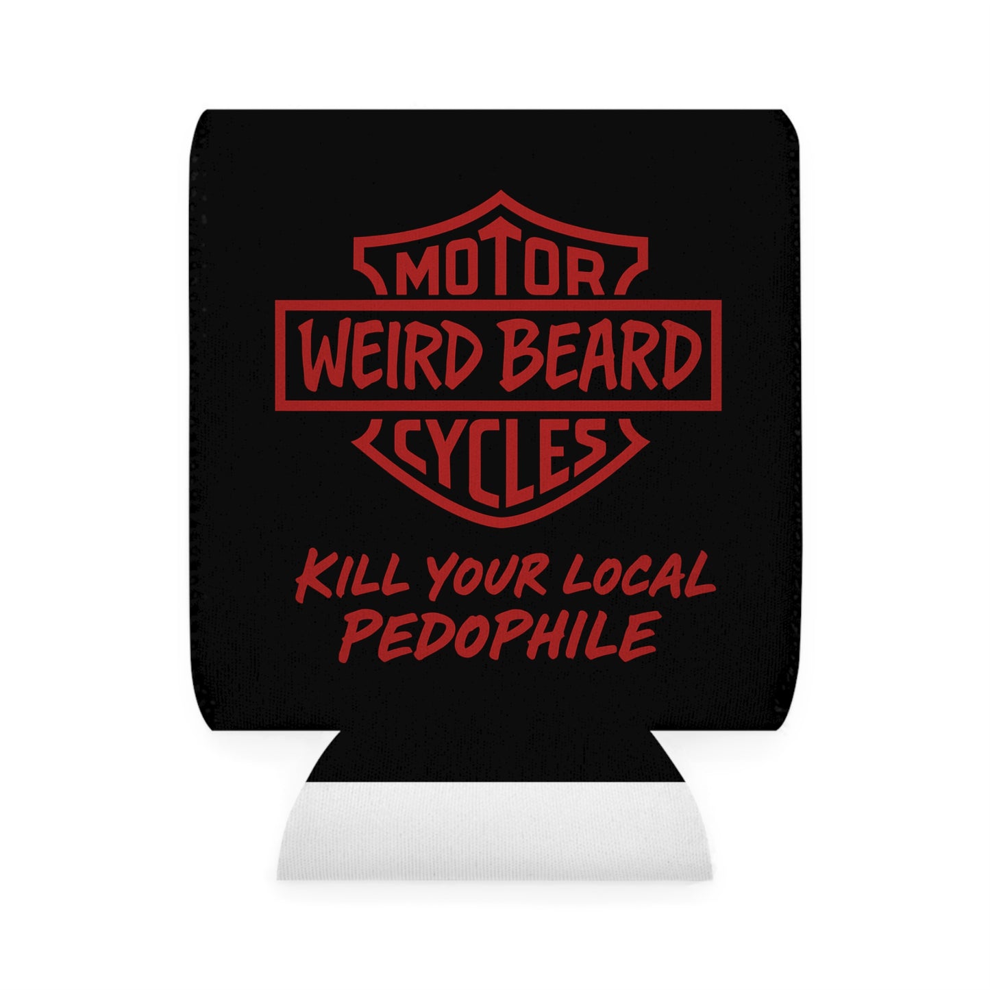 Weird Beard Cycles Can Cooler Sleeve
