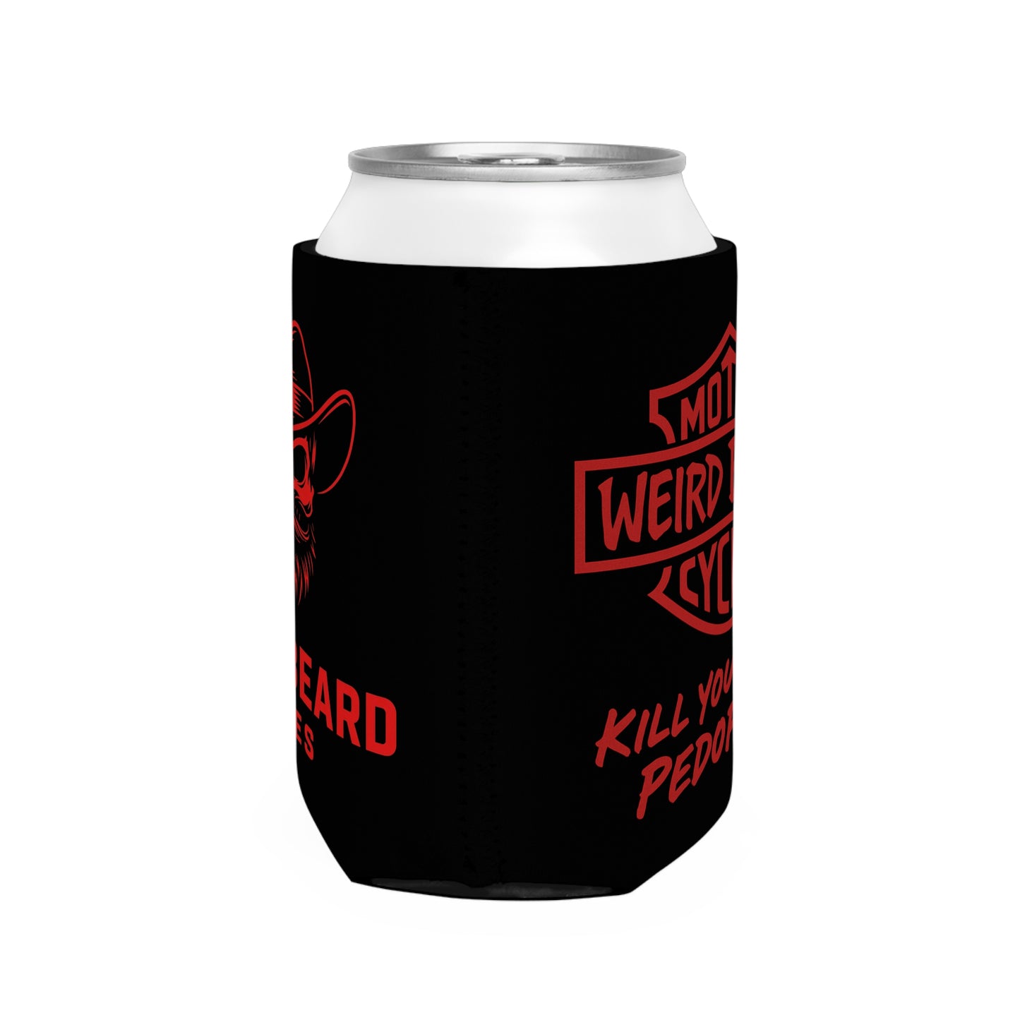 Weird Beard Cycles Can Cooler Sleeve