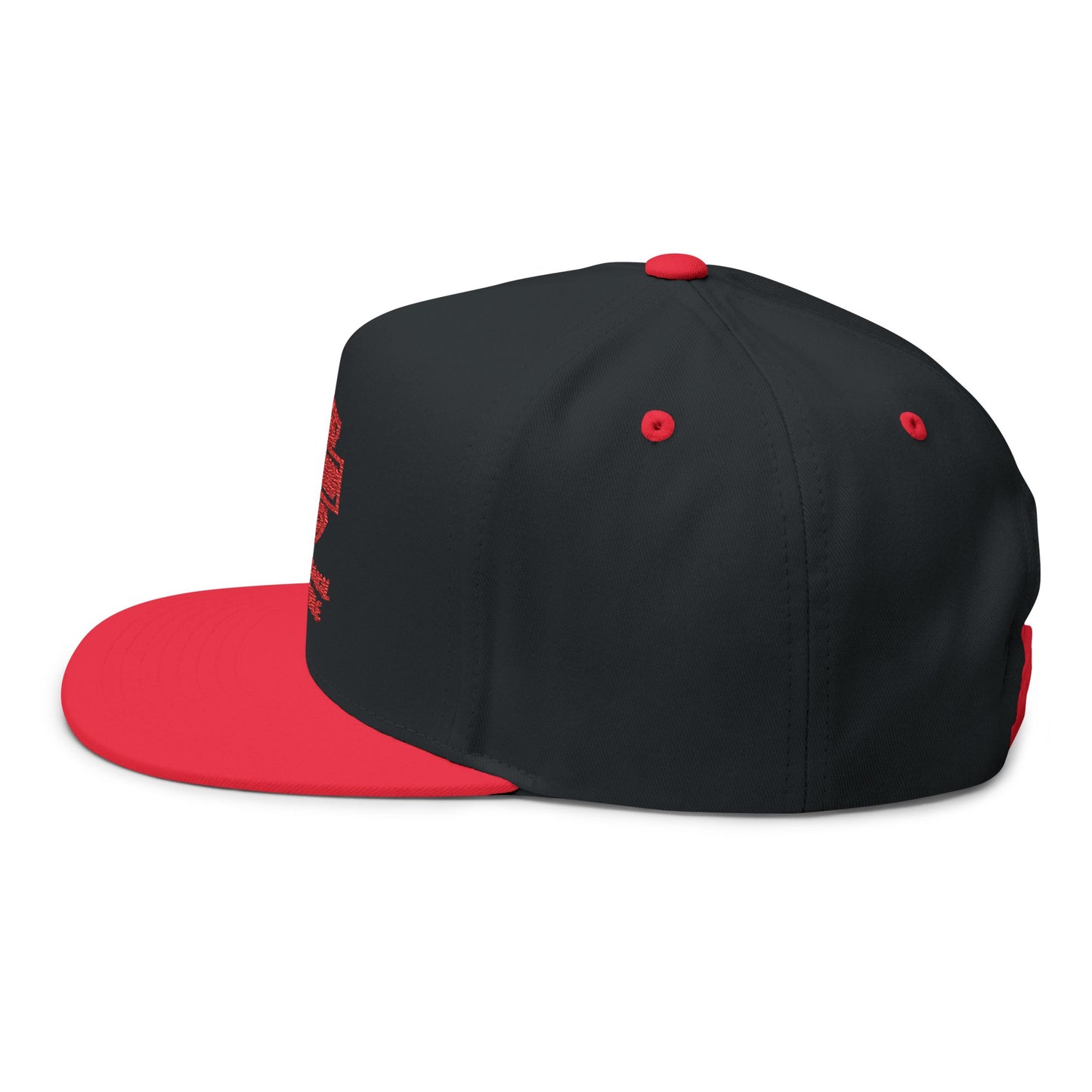 Embroidered Flat Bill Cap – Ride with Purpose