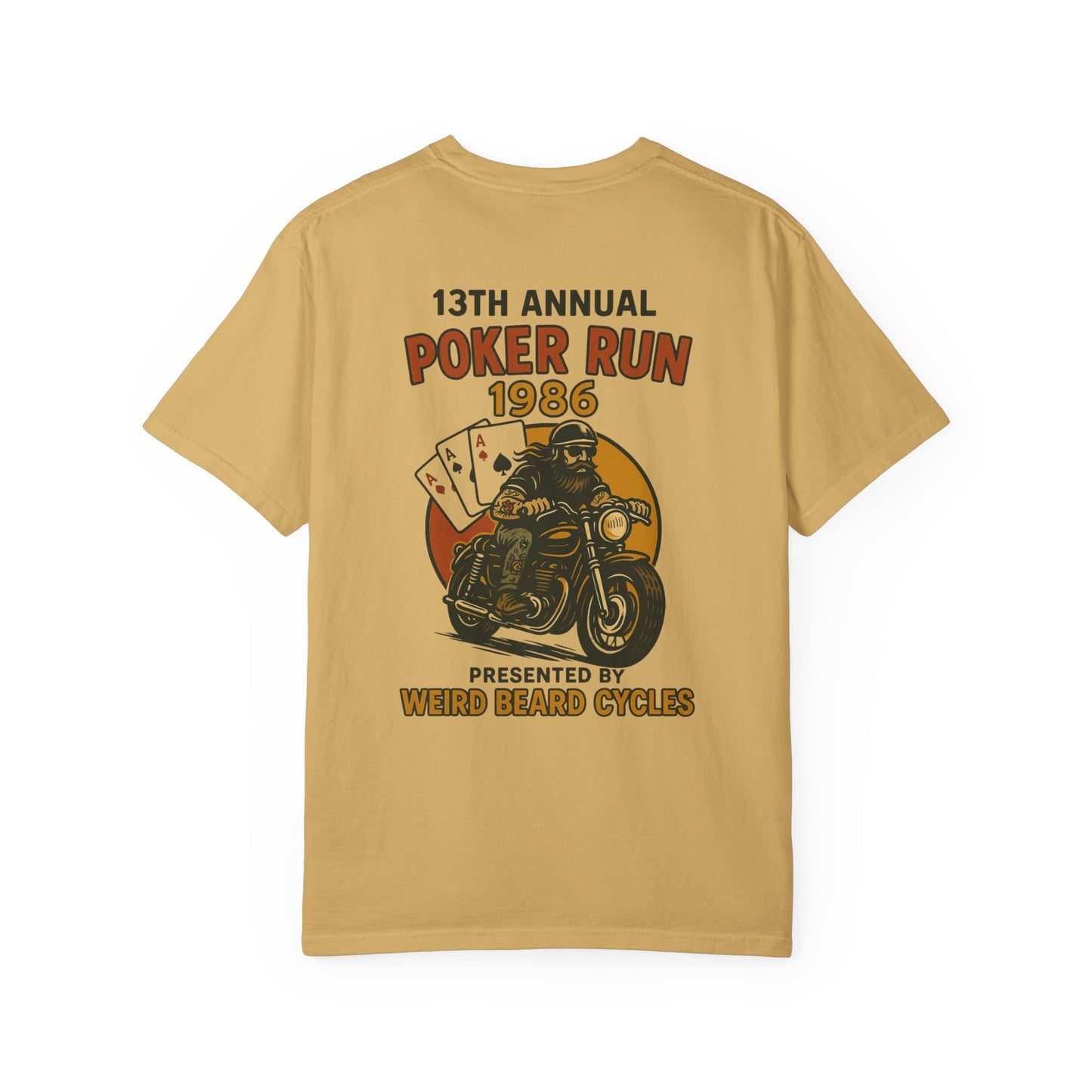 Vintage Poker Run Motorcycle T-Shirt