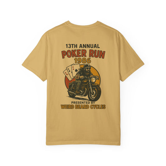 Vintage Poker Run Motorcycle T-Shirt