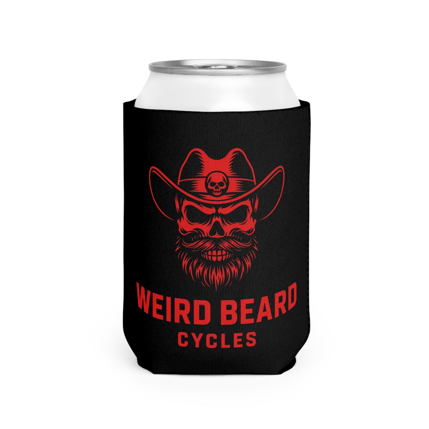 Weird Beard Cycles Can Cooler Sleeve