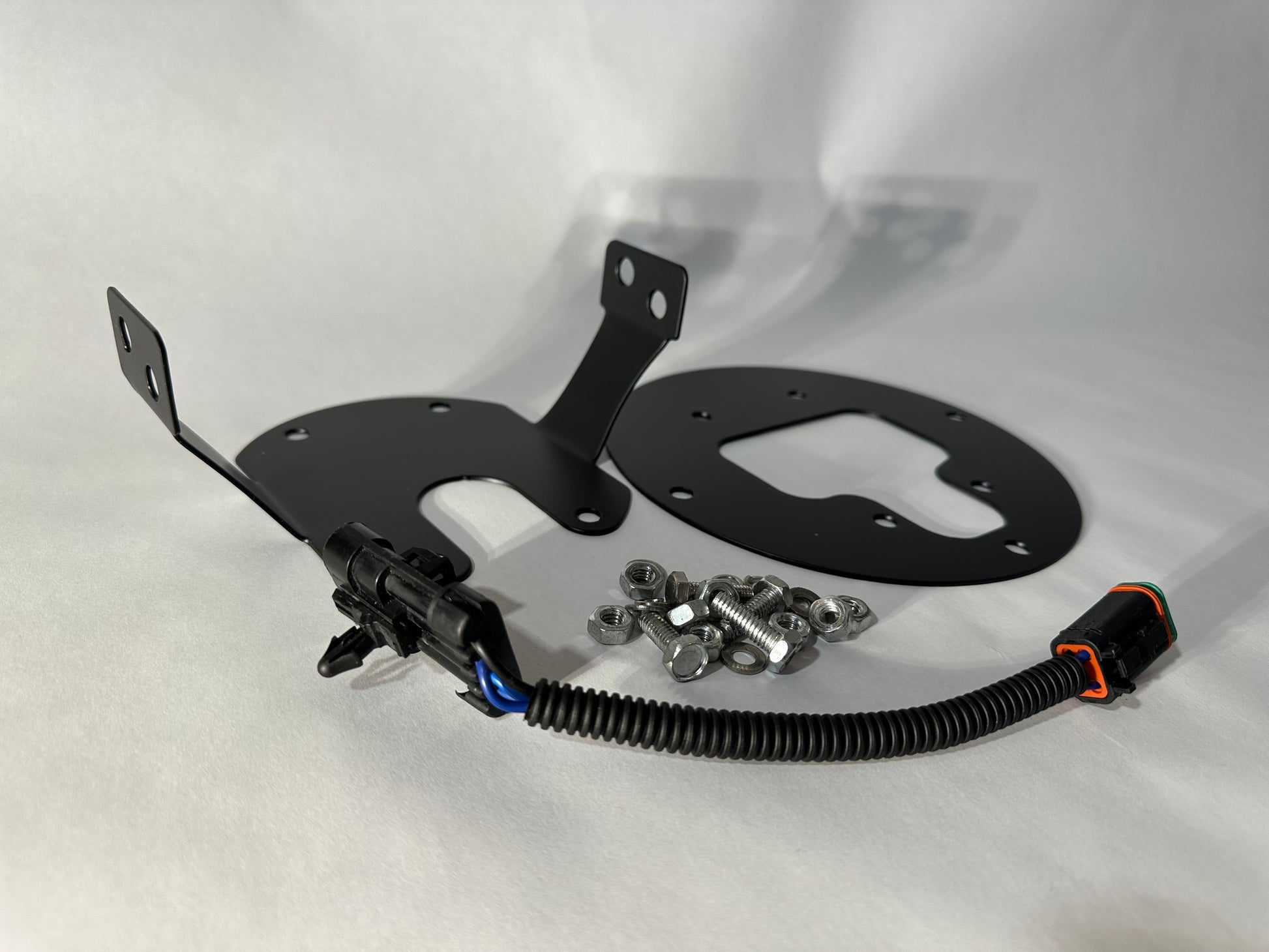 FXLRST Roadshock Edge 6 LED Headlight Bracket Weird Beard Cycles